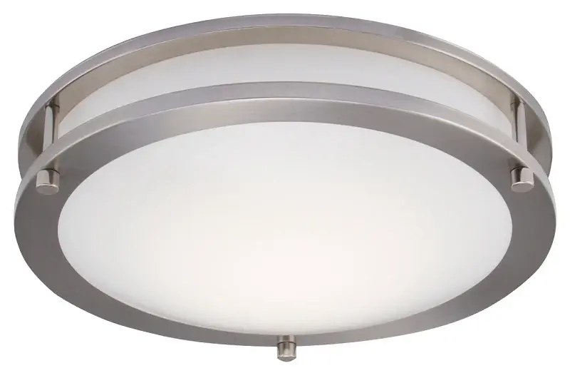 Recessed Downlight Boston Harbor CL200AC Flush Attach Ceiling Fixture, 120 V, 15 W, 1-Lamp, LED Lamp, 1050 Lumens, 3000 K ...