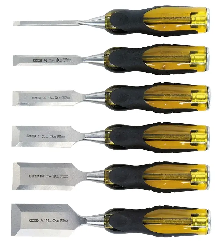 STANLEY Thru-Tang Series 16-971 Chisel Place, 6-Piece