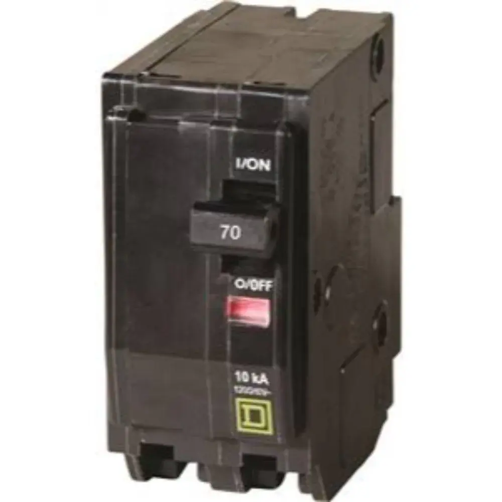 CIRCUIT BREAKER POCKET, 70AMP, 2-POLE BREAKER, 120/240VAC