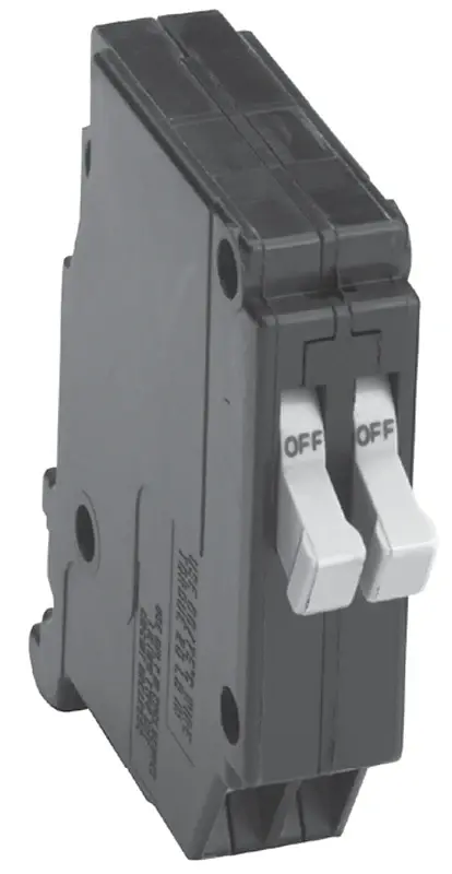 Cutler-Hammer CHT2020CS Circuit Breaker, Pocket, Type CHT, 20 , 1 -Pole, 120 V, Common, Fixed Trip, Plug Mounting