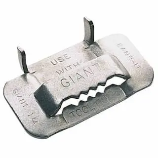 BAND-IT Giant Buckles, 3/4 , Stainless Spring Steel 201/301, 25 per pack, G44099