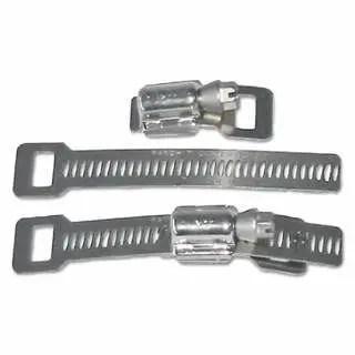 BAND-IT Scru-Band Corner Clamp Sets, 3/8 , Worm Drive, Stainless Steel, 10 per box, M21199