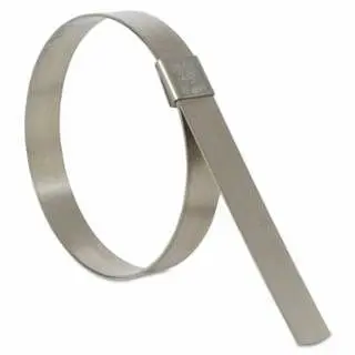 BAND-IT CP Series Center Punch Clamps, 8 Dia, 5/8 Wide, Stainless Steel 201, 25 per box, CP32S9
