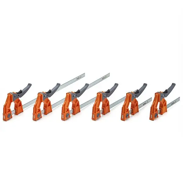 BORA Waterproof 6 Pieces Lever Corner Clamp Set, 571600