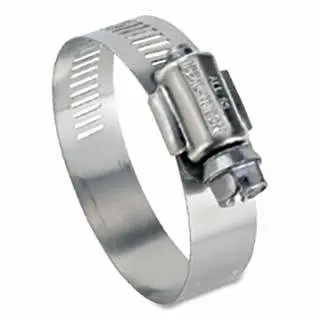 Ideal Simple Tridon 64 Series Worm Drive Bar Clamp, 3-1/8 to 5 clamp, 9/16 W, Stainless Steel, 10/Box, 6472 Ideal Tridon