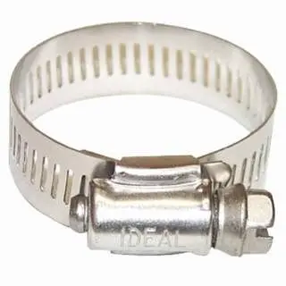 Ideal Tridon 62M Series Small Diameter Bar Clamp, 1/2" Hose ID, 3/8"-1" Dia, Stainless Spring Steel 300, 10...