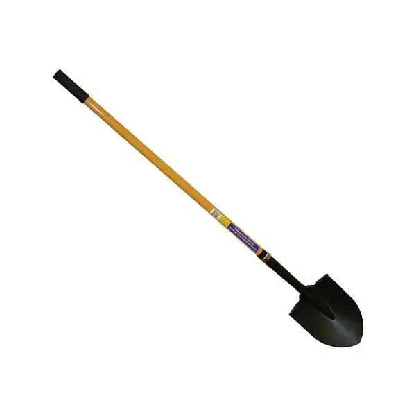 Jones Extra-Large Stephens Fiberglass Handle Shovel, Long Handle, Round Point, S49400 Jones Stephens