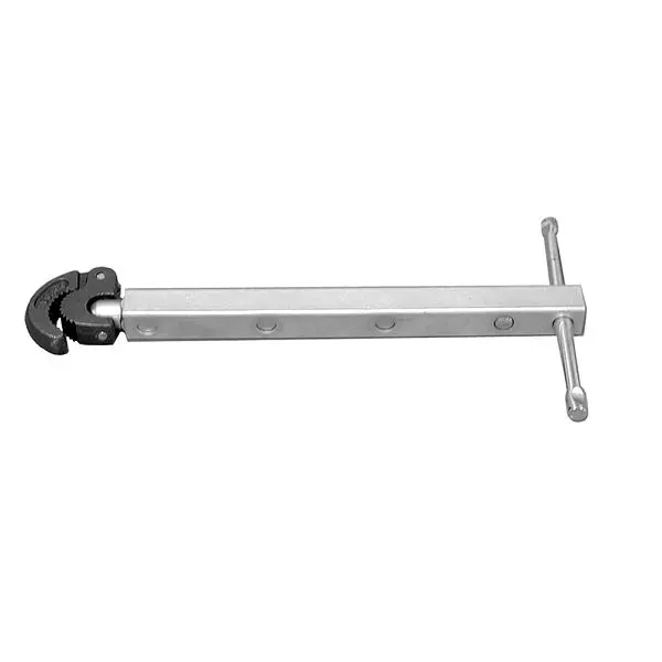 Jones Impact-Resistant Stephens 10" - 17" (1-1/4" Jaw) Basin Wrench, Telescoping, B11010 Jones Stephens