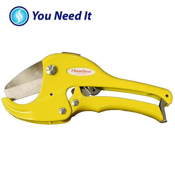 Jones Stephens 1-1/4" Professional PVC Pipe Cutter, P70018