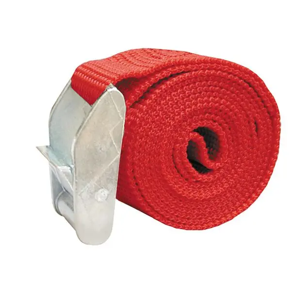 Jones Stephens 1" x 4' Cam Strap, Cherry Red, S20101
