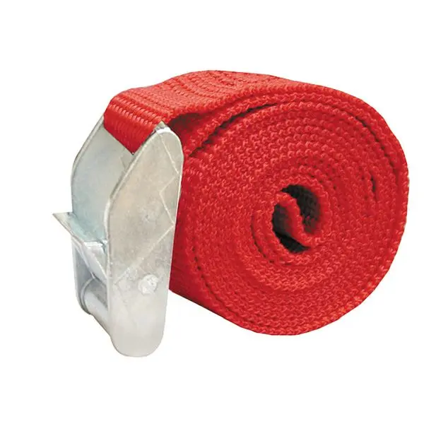 Jones Stephens 1" x 4' Cam Strap Twin Pack, Red, S20201