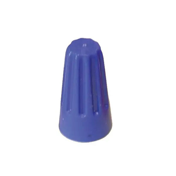 Jones Stephens Threaded Fastener-On Wire Connectors, Blue, E25126