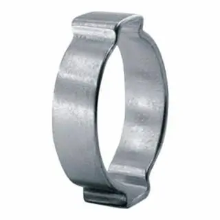 OETIKER 2-Ear Clamps, 7.3 mm, .7 Mm High-Carbon Steel, Quantity: 100 pieces, 10100004