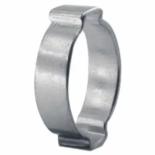 OETIKER 2-Ear Zinc-Plated Hose Clamp, 5/8 Od, 0.591 To 0.709 Dia, 0.315 W, Steel, Quantity: 100 pieces, 10100024