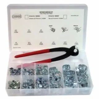 OETIKER Rust-Resistant Clamp Service Kit, 2 Ear Quality Jaw Pincer, Quantity: 1 piece, 18500056