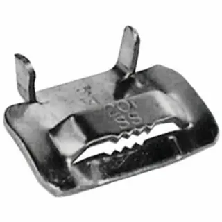 Strapbinder Buckles, 1/2 , Stainless Mild Steel 201, Quantity: 100 pieces, ST254