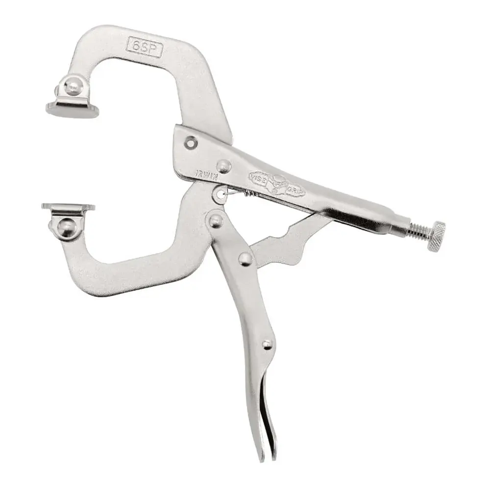 Locking C-Clamps Spin Pads, 6SP