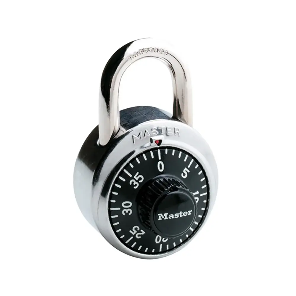 Combination Dial Padlock, 1-7/8'' Spacious