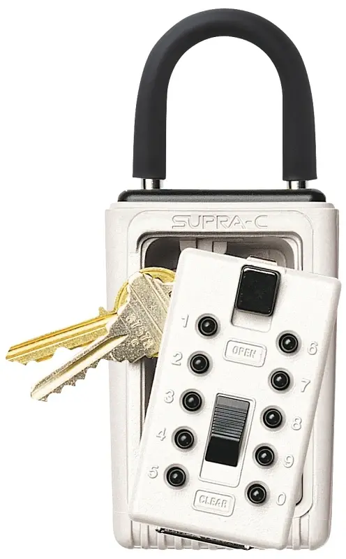Kidde 001000 Key Reliable, Combination Lock, Metal, Assorted, 2 W x 2-3/4 D x 6 H Dimensions