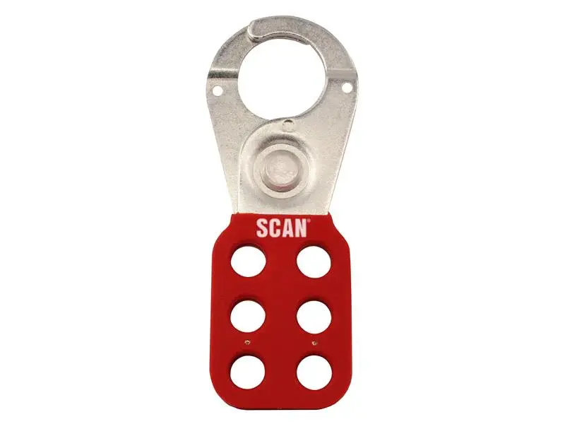 Scan Lock Out Hasp Compatible Master Lock Cores