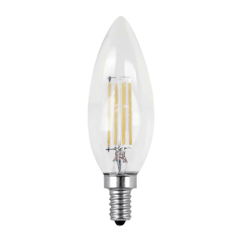 Type C LED Bulb Soft Ivory, 4 Units