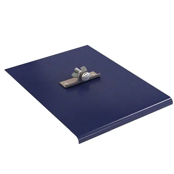Bon Blue Steel Walking Edger, 9" x 14", 3/8" Radius 1/2" Depth, 22-762