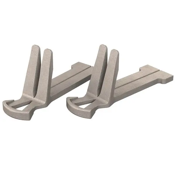 Bon Distinctive U. B. Aluminium Corner Ties, Featherweight, Pair, 11-453