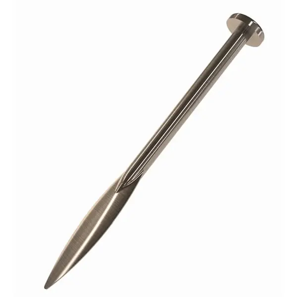 Bon Distinctive Line Pin, Steel, Driving Head, 6" Long x 3/4" Diameter, 11-386