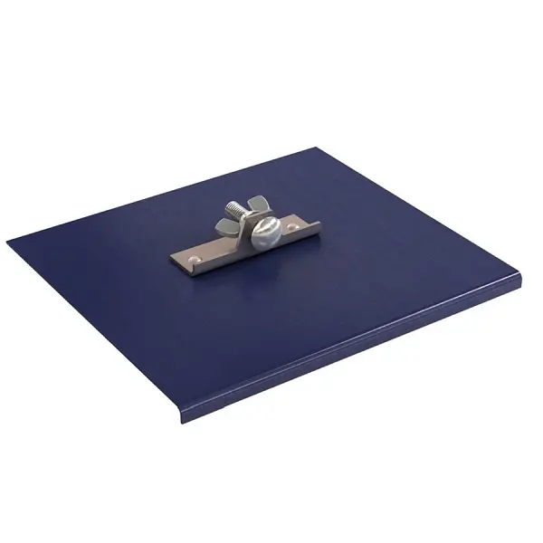 Bon Flexible Blue Carbon Steel Walking Edger, 9" x 8", 1/8" Radius 1/4" Depth, 22-750