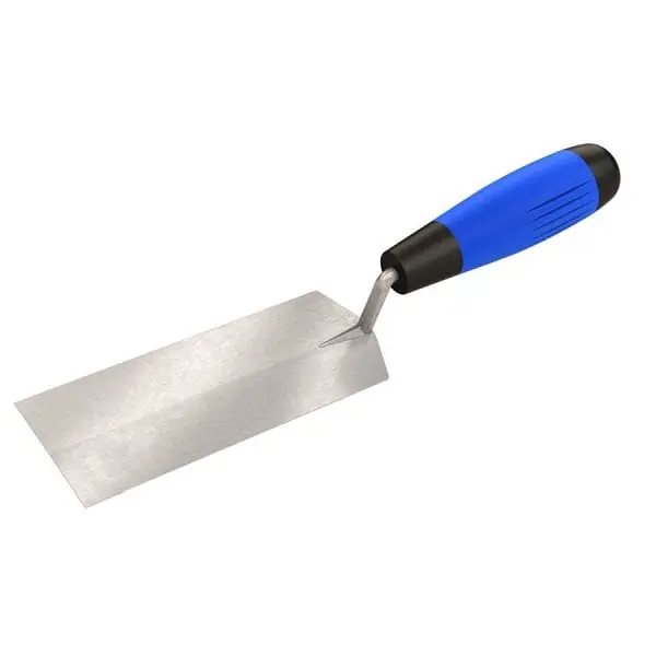 Bon Fluorescent Margin Trowel, CS 5" Long x 2" XL CG Handle, 11-895