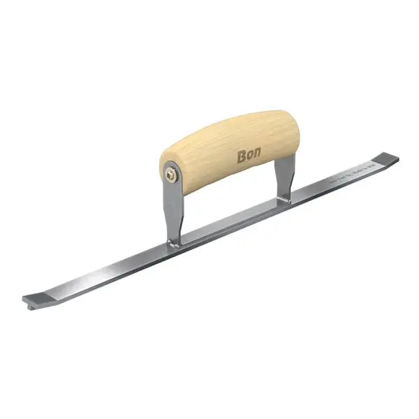 Bon Grapevine Sledrunner, 14" x 5/8" Square, Wood Wave Handle, 11-731