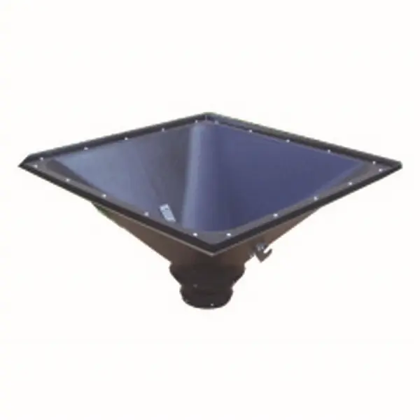 Bon Hopper, 36" x 36", 8 & 12" Discharge, Heavy Gauge Polyethylene, 82-303