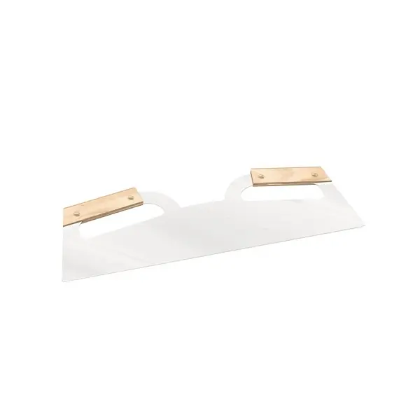Bon Lexan Radius Trowel, 20" Straight Flexible Blade, 13-441