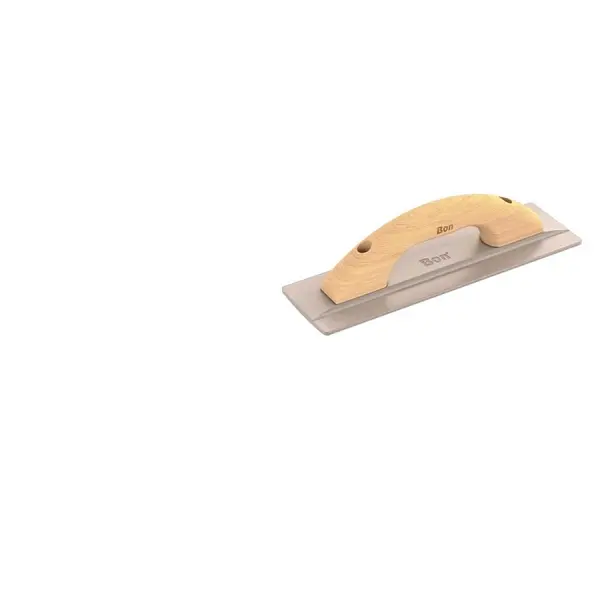 Bon Magnesium Float, 12" x 3 1/2" Wood Handle, Long Lasting Magnesium, 22-631