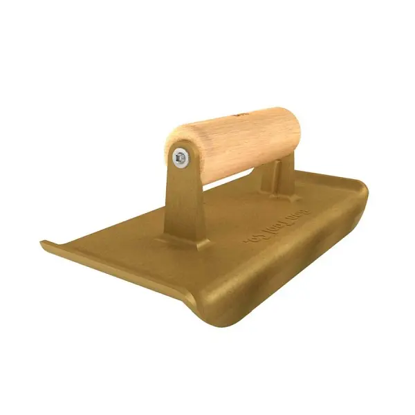 Bon Ready-to-Use Bronze Edger, 9" x 4", 1/4" Radius x 3/4" Lip Wood Handle, 12-581