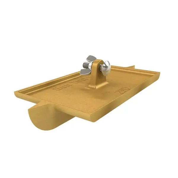 Bon Reinforced Bi-Directional Walking Groover, Bronze 8" x 4 1/2" Bit 1" x 1/2", 12-290