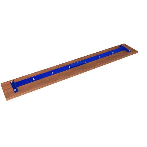 Bon Reinforced Wood Bull Float, Square End 24" x 7 1/4", 3/4" Thick, 82-436