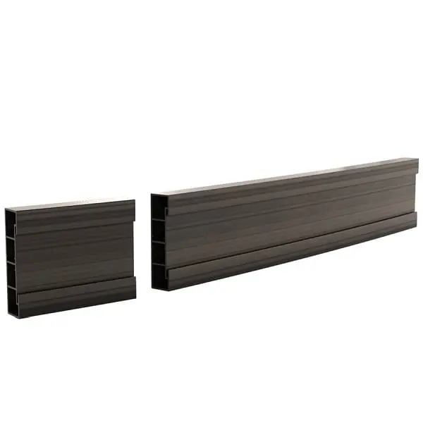 Bon Smooth-Operating Concrete Form, Flexible Plastic, 12' Long x 4" High, 22-248