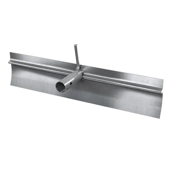 Bon Stainless Tool Steel Concrete Placer, Hook, 16 Gauge 304 Stainless Blade, 22-336