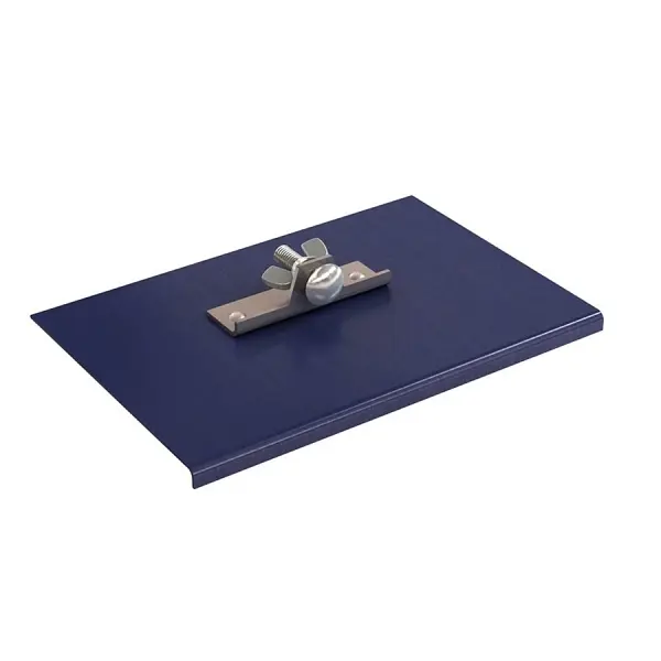 Bon Strong Blue Steel Walking Edger, 9" x 6", 1/8" Radius 1/4" Depth, 22-744