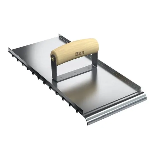 Bon Target Ramp Groover, 13 1/2" x 6" Wood Wave Handle, 22-102