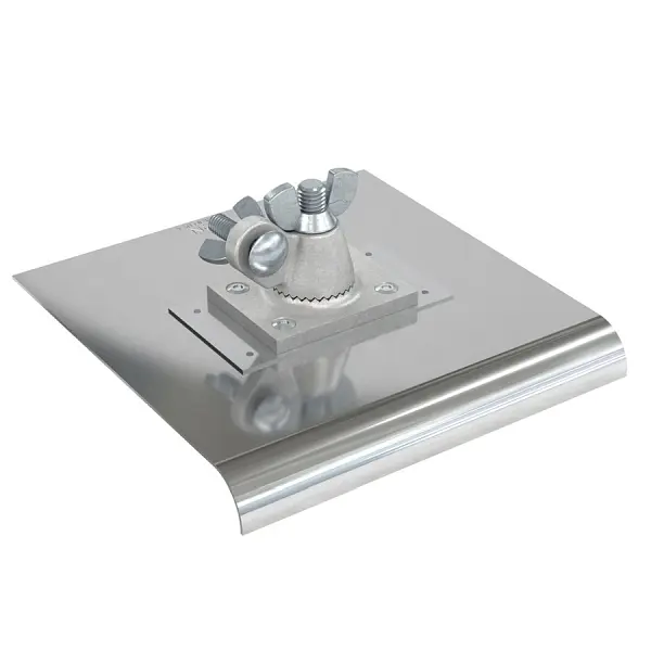Bon Updated Stainless High-Carbon Steel All Angle Walking Edger, 8" x 8", 3/4" Radius 7/8" Depth, 82-391