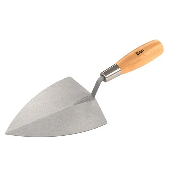 Bon Pro Plus Tile Setting Trowel, 7" x 4 1/2", Wood handle, 12-201