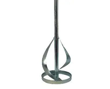 CS Strong Unitec Helical Mixing Paddle, 4.5" diameter, low viscosity materials ( Mixer EHR 18 S), RG 120 CS Unitec