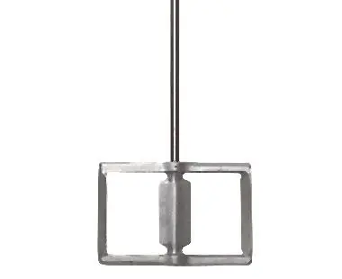 CS Unitec H Style Fold & Stir Blade, 9.625" x 6.25" ( Mixers EHR 20.1 R and EHR 23/1.4 R), MH 240