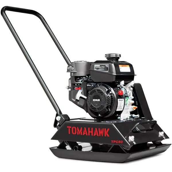 Tomahawk Vibratory Plate Space-savingor Tamper Kohler Engine Dirt Gravel Soil Space-savingion, TPC80