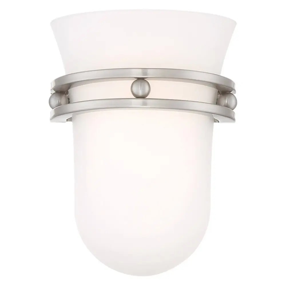 Great Lumens Madison Avenue 28000 40-Watt Equivalence Brushed Nickel Integrated LED Sconce Damaged Box