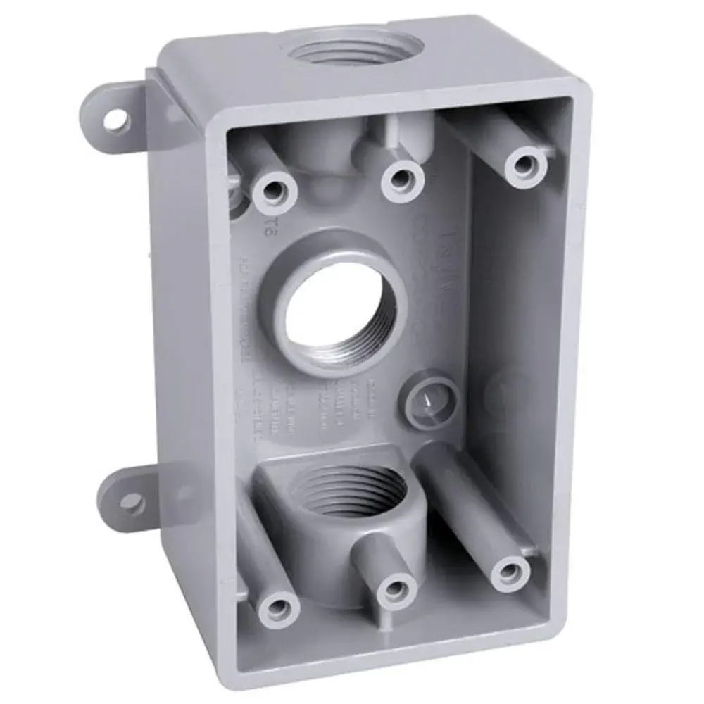 Non-Metallic 1 GANG 3-3/4" HUB BELL BOX