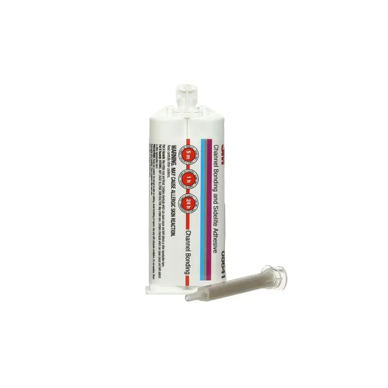 3M Channel Bonding and Sidelite Adhesive, 08641, 50mL, Quantity: 6, 7000119888