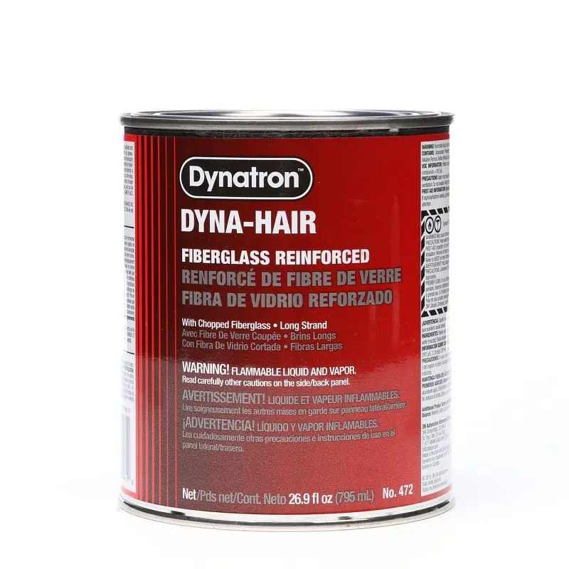 3M Dynatron Dyna-Hair Long Strand, 472, 1 Quart (US), Quantity: 12, 7000125050